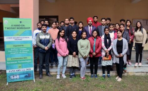 Workshop at Jammu University