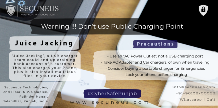 dont use public charging point