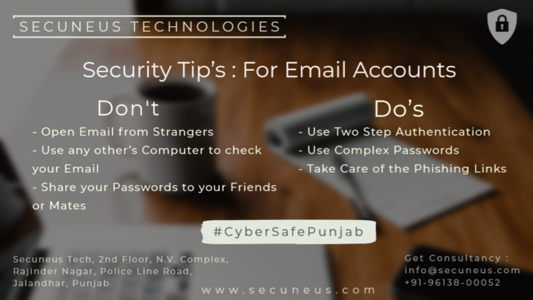 email account security tips