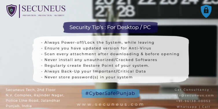 securitytips for pc